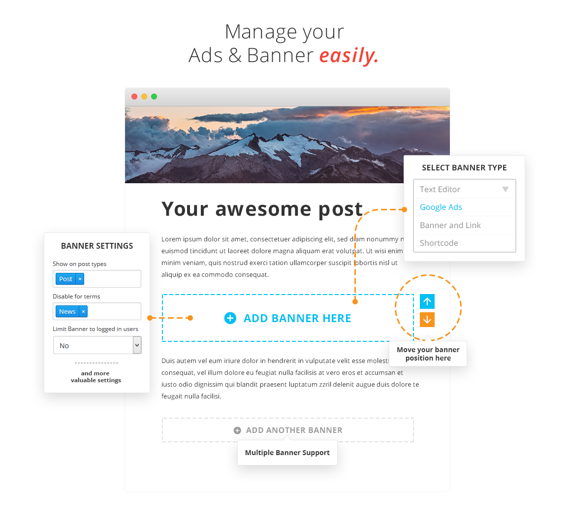 Inline Banner & Ads Manager Tutorial [English] Tonjoo Studio