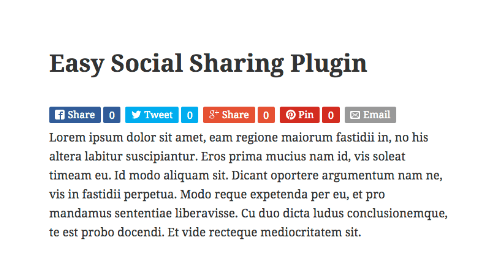 add social media button to wordpress