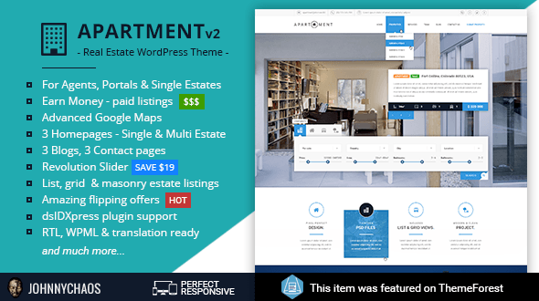 Apartment WP Theme