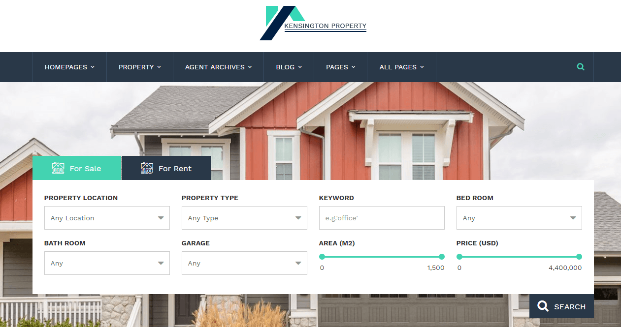 Manage Your Listings With Kensington WP Theme