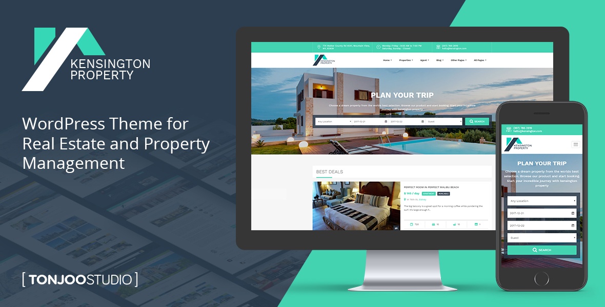 2018’s Best Responsive Real Estate WordPress Theme