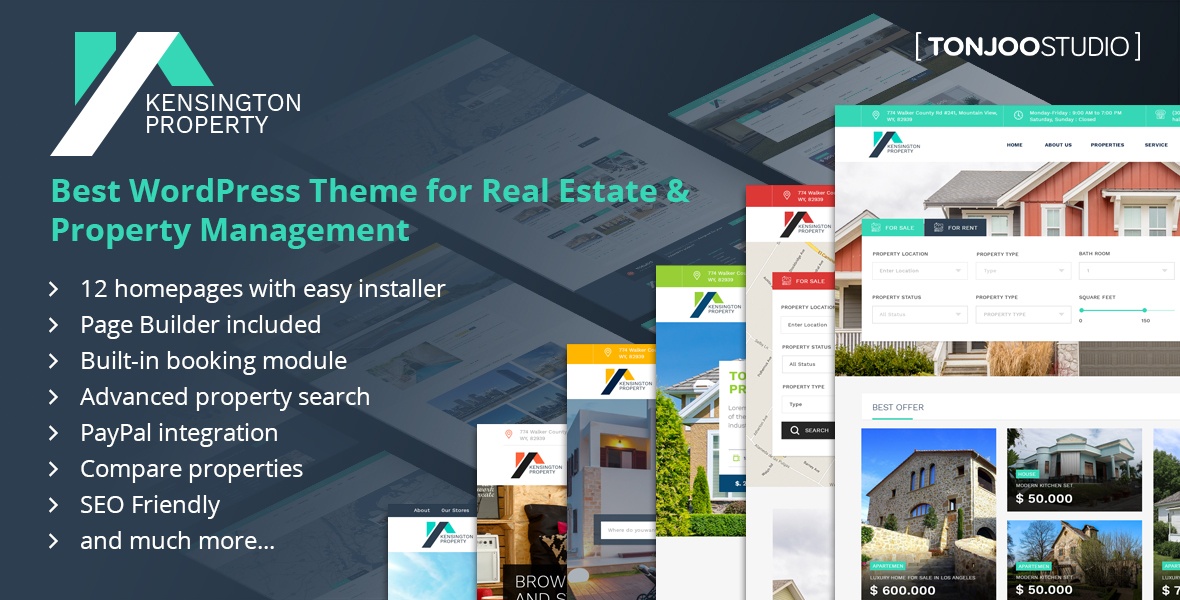 Kensington WP Theme is Packed With A Ton Of Feature