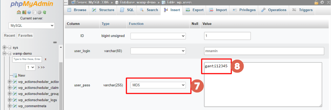 Cara Mengatasi Lupa Password WordPress di Localhost (phpMyAdmin ...
