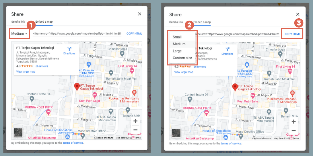 Cara Menampilkan Google Map di Website