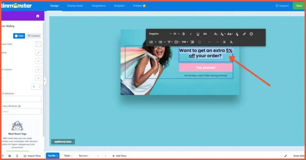 Create a Popup in WordPress Using OptinMonster 6