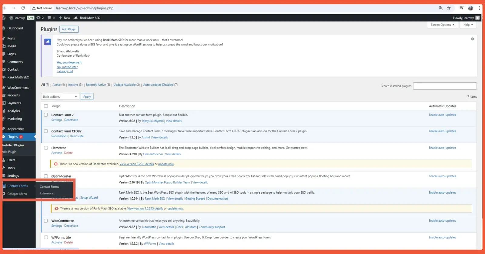 What to Do After Creating a Contact Form in WordPress