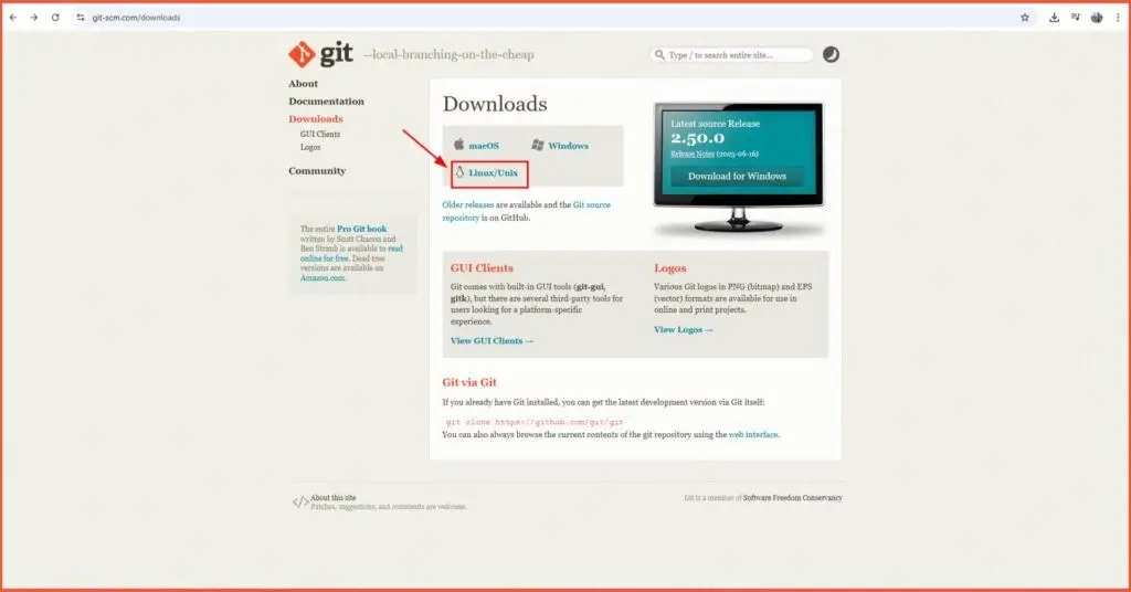 How to Install Git Using Windows, macOS, and Linux - Linux 1
