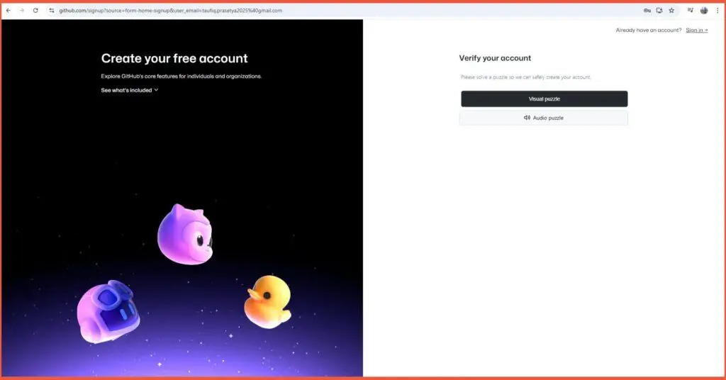 how to create a github - step 3