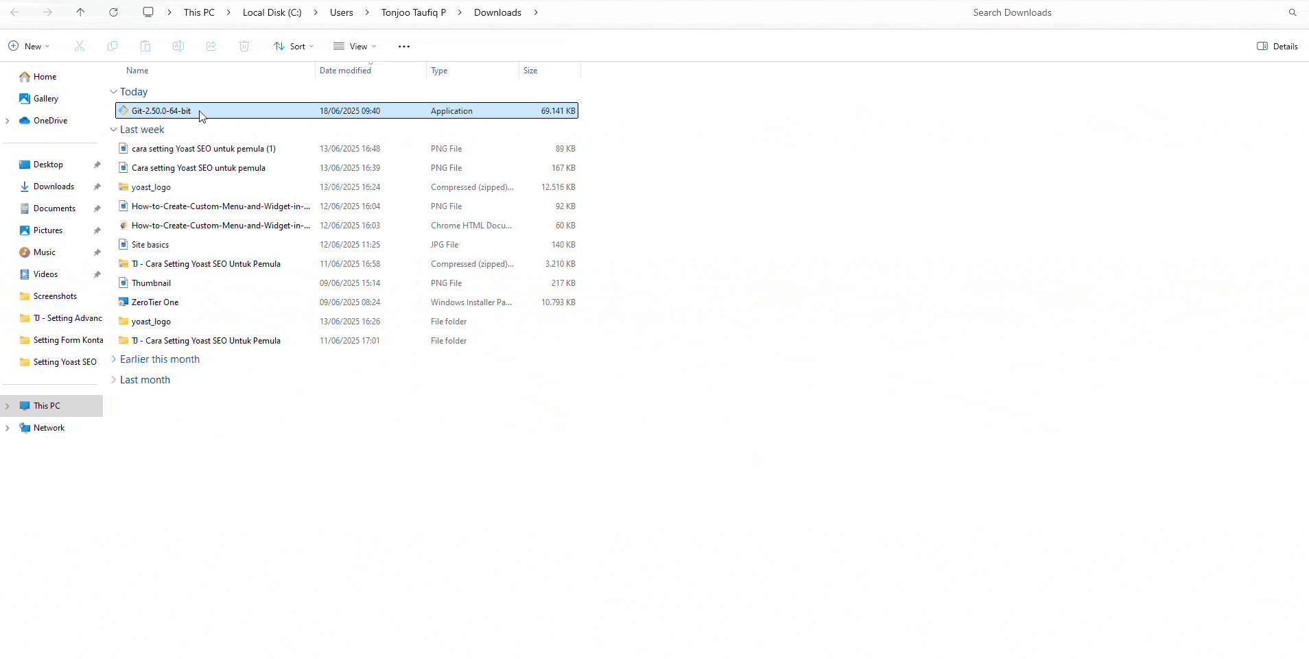 how to install github